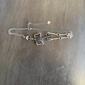 HALLOWEEN Choker Skeleton Skull